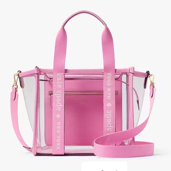 Kate Spade Kip clear tote pink - Picture 2 of 8